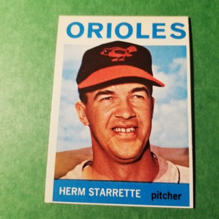 1964 - TOPPS BASEBALL CARD NO. 239 - HERM STARRETTE - ORIOLES