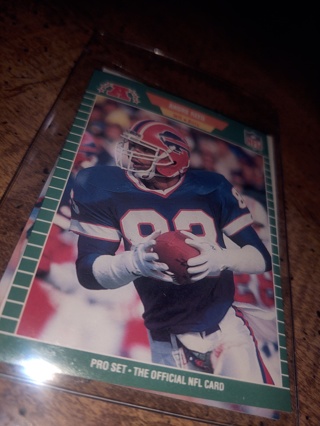 Two Card Lot bills  football, veteran, Andre Reed 