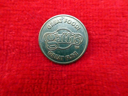 Gattis great food/great fun token.