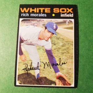 1971 Topps Vintage Baseball Card # 267 - RICH MORALES - WHITE SOX - NRMT/MT