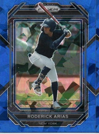 2023 Panini Prizm Roderick Arias Blue Ice