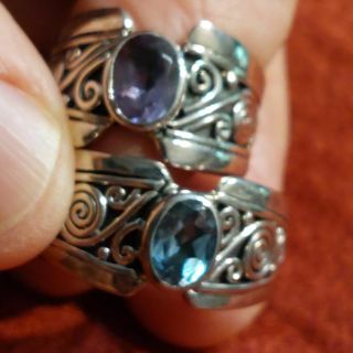 Sterling silver ring size 7 or 12 Choice