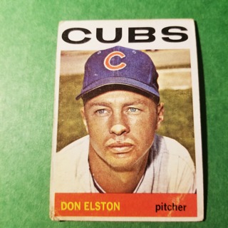 1964 - TOPPS BASEBALL CARD NO. 111 - DON ELSTON - CUBS