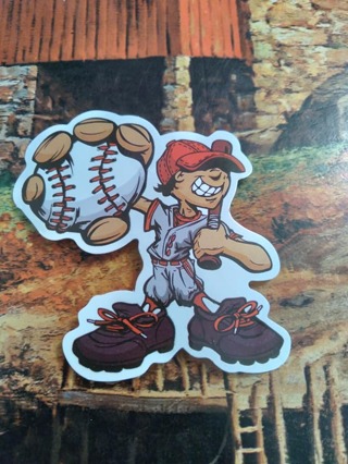 Baseball Sticker