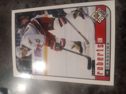 Gary Roberts 1998-99 Collectors Choice Carolina Hurricanes