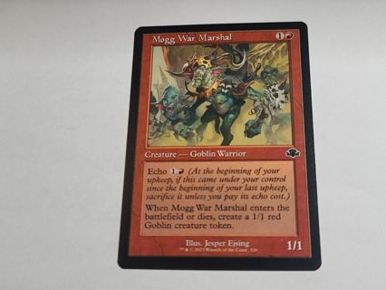 Magic the gathering mtg Mogg War Marshal Dominaria remastered