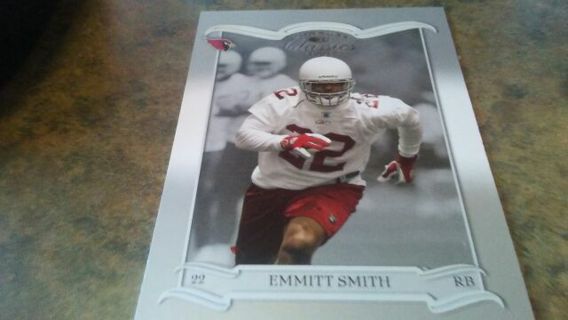 2003 DONRUSS CLASSICS EMMITT SMITH ARIZONA CARDINALS FOOTBALL CARD# 26 HALL OF FAMER