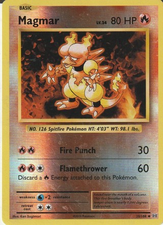 Pokemon Card: Magmar