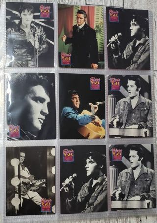 9 Elvis 1992 Cards