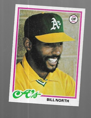 1978 TOPPS BILL NORTH #163