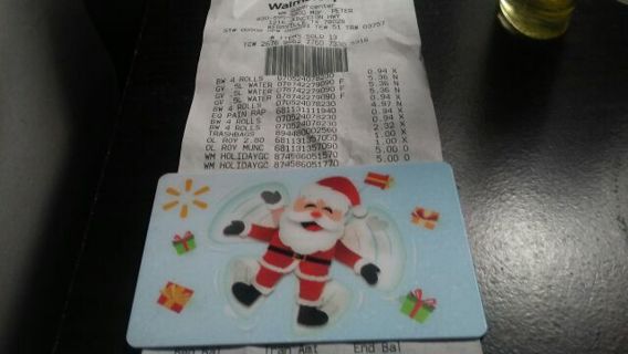 $5 WALMART GIFT CARD. DIGITAL DELIVERY. WINNER GETS THE GIFT CODE