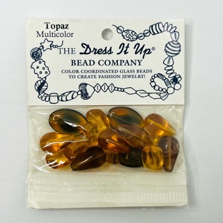 NIP Topaz Glass Beads Multi Pack 