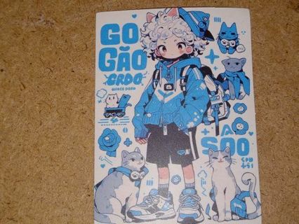Anime nice vinyl sticker no refunds regular mail only Very nice quality!