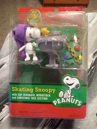  Skating Snoopy Set - 2010 Unopened 