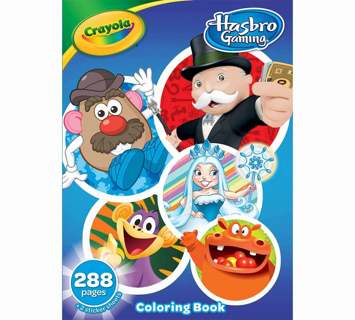 Hasbro Gaming Coloring book