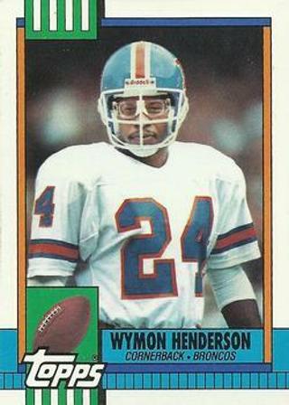 Tradingcard - NFL - 1990 Topps #43 - Wymon Henderson RC, VAR - Denver Broncos 