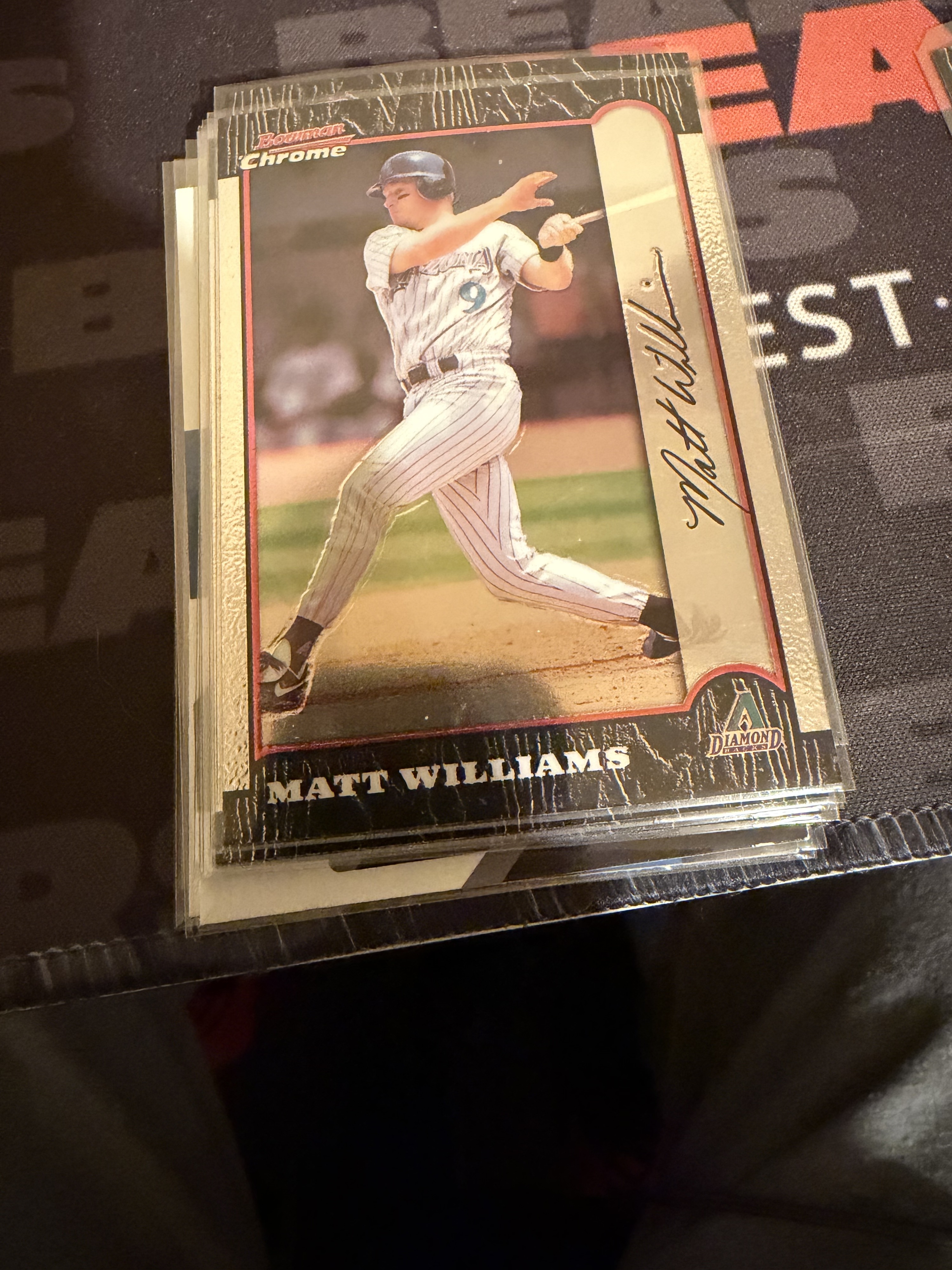 FREE: 1999 bowman chrome matt williams