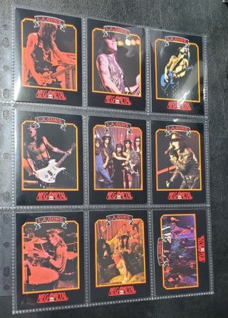 9 L A Guns 1991 Cards