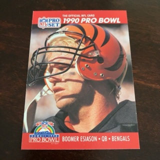 1990 Pro Set - [Base] #341 Pro Bowl - Boomer Esiason