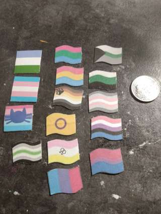 Pride Flag Magnet Set