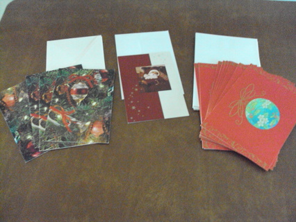 Hallmark Lot of 15 New Christmas Cards With Envelopes
