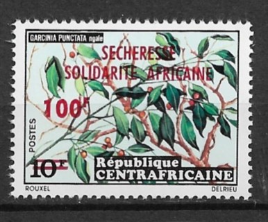 1973 Central Africa Sc193 African Solidarity in Drought Emergency MNH