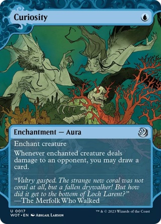 Curiosity [Wilds of Eldraine: Enchanting Tales] Magic MTG