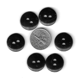 Black Buttons - 6