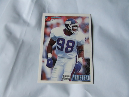 1993 Jesse Armstead New York Giants Bowman Card #129