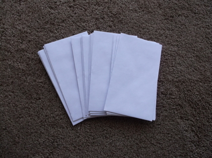 10 envelopes