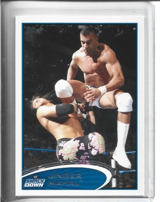 2012 Topps WWF/WWE Jinder Mahal Card #50