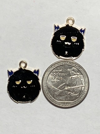 HALLOWEEN CHARMS~#20~SET OF 2 CHARMS~SET 3~FREE SHIPPING!