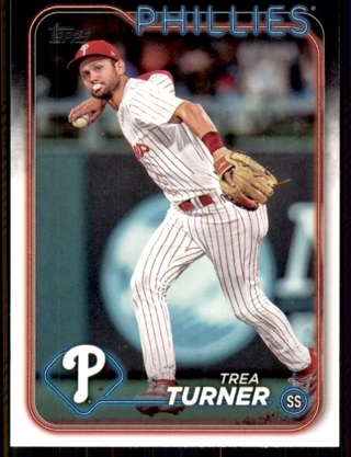 2024 Series 2 Base #352 Trea Turner - Philadelphia Phillies