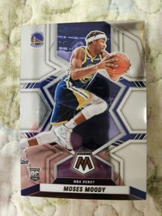 2021-22 Panini Mosaic Rookie Moses Moody