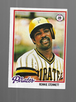 1978 TOPPS RENNIE STENNETT #165