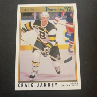 Craig Janey Boston Bruins 