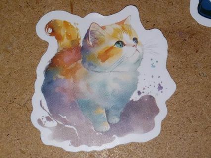 So Cute new one vinyl lap top sticker no refunds regular mail very nice quality