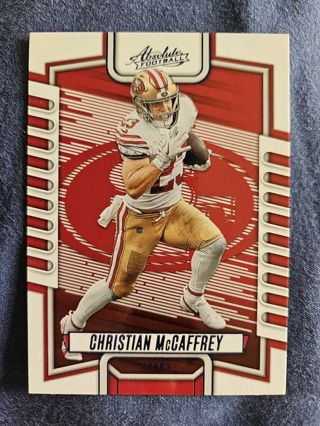 2023 Panini Absolute Blue Christian McCaffrey