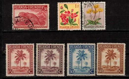 Ruanda-Urundi Old Stamps