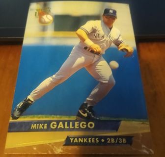 1995 Fleer Ultra #240 Mike Gallego: Yankees