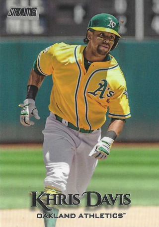 2019 Stadium Club Khris Davis #109