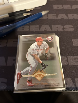 1997 leaf rookie scott rolen