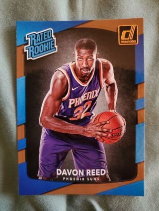 2017-18 Donruss Rated Rookie Davon Reed