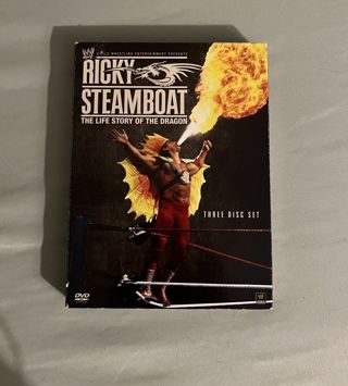 2010 WWE DVD Ricky Steamboat Life Story of the Dragon 3-Disc Set GREAT!