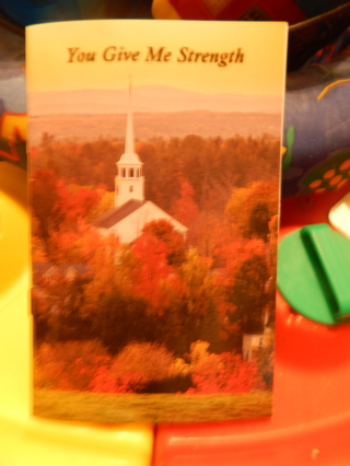 Inspirational Booklet  "YOU GIVE ME STRENGHT" -- new!