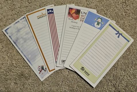 6 Lined Notepads