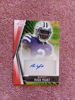 (Red) Rams(R) Russ Yeast Autograph