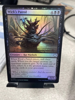  MTG - Bloomburrow - Wick's Patrol - Foil -