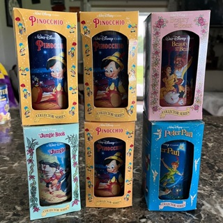 Walt Disney plastic collector series cups