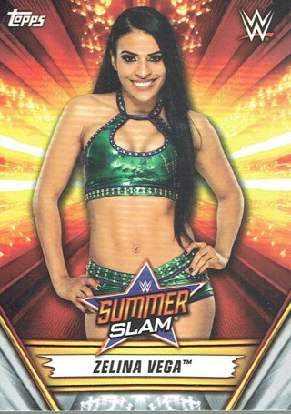WWE 2019 Summer Slam Collectible Card Zelina Vega #50